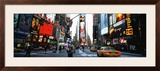 Traffic on a Road  Times Square  New York  USA