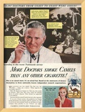 Camels  Cigarettes Smoking Medical  USA  1946