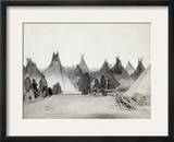 Sioux Encampment  1891