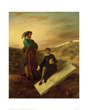 Hamlet and Horatio at the Cemetery  1835