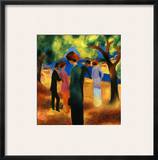 Macke: Green Jacket  1913