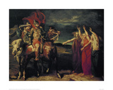 MacBeth and the Three Witches  1855