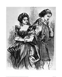 Benedick and Beatrice  1856 (Much Ado About Nothing)