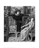 Hamlet and Ophelia  c 1858