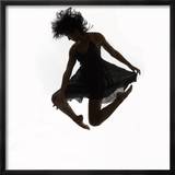 Woman Jumping in the Air Dancing