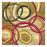 21 Tuesday II - Bright Circle Abstract