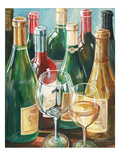 Wine Reflections II - Bottles and Glasses