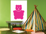 Fuschia Bear