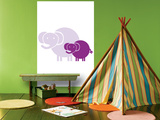 Purple Baby Elephant