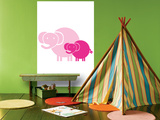 Pink Baby Elephant