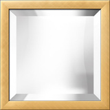 Gold Bevel Mirror