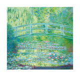 The Waterlily Pond with Japanese Bridge  1899