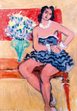 Dancer in Blue Tutu