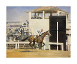 Saucy Sue Winning the Oaks (Sketch)