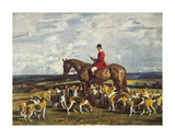 Stanley Barker and the Pytchley Hounds