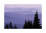 Mount Rainier Layered Hills