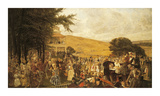 The Lawn at Goodwood  1886