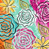Fleurs de Jardin I