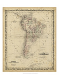 Johnson's Map of South America