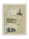 Vintage Map of New York