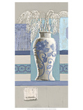 Blue Asian Collage II