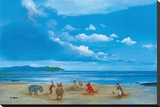 Pooh And Friends At The Seaside