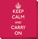 Keep Calm and Carry On (Red)