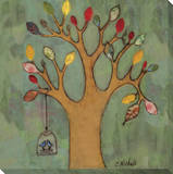 Birdcage on Tree