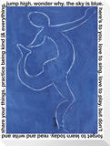 Figure in Blue