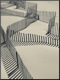 New York  Long Island  the Hamptons  Westhampton Beach  Beach Erosion Fence  USA