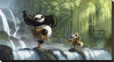 Kung Fu Panda: Po and Shifu in Glade