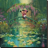 Mickey And Minnie at Giverny