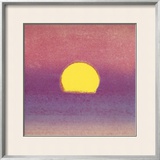 Sunset  c1972 (pink  purple  yellow)