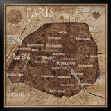 Map of Paris