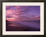 Sunset and the Ocean  CA