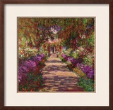 Path in Monet's Garden  Giverny