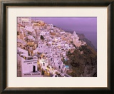 Fira  Island of Santorini (Thira)  Cyclades Islands  Aegean  Greek Islands  Greece  Europe