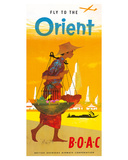 BOAC  Fly to the Orient c1950’s
