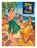 Libby’s Hula Girl c1957