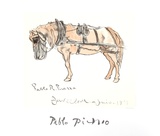 Cheval Attele