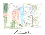 Jouer de Flute et Gazelle