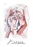 Visage De Femme De Face