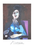 Femme Au Petit Chapeau Rond  Assise (Dora Maar)