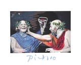 Photo Rehasse de Picasso et Manuel Pallar