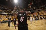 Indianapolis  IN - May 24: Miami Heat and Indiana Pacers - LeBron James