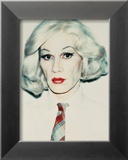 Self-Portrait in Drag  c1981 (straight on)