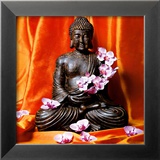 Buddha with Flowers