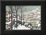 Hunters in the Snow