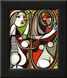 Girl Before a Mirror  c1932