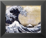 The Great Wave at Kanagawa (from 36 views of Mount Fuji)  c1829